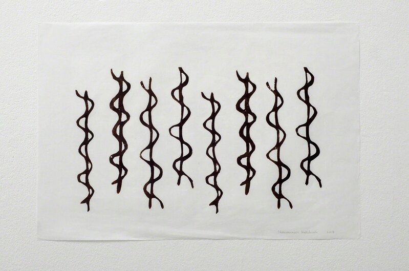 Sheroanawë Hakihiiwë, ‘Untitled’, 2018, Print, Monotipo sobre papel de arroz, ABRA
