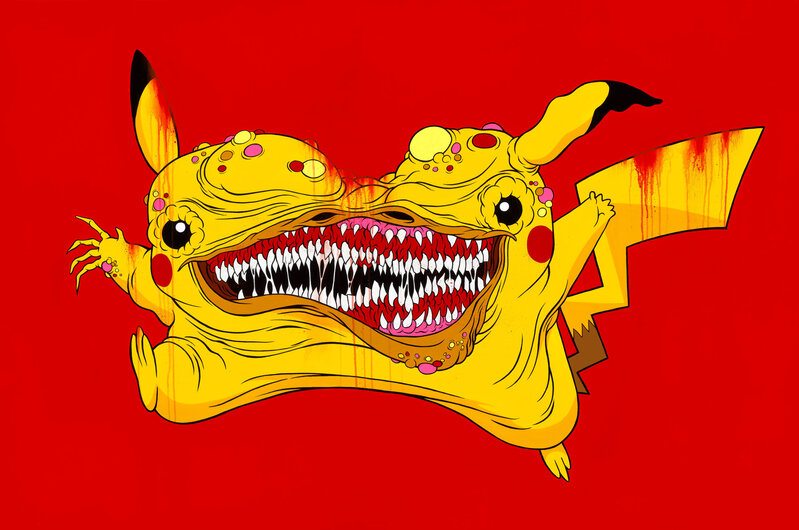 Pokemon Red fire pikachu