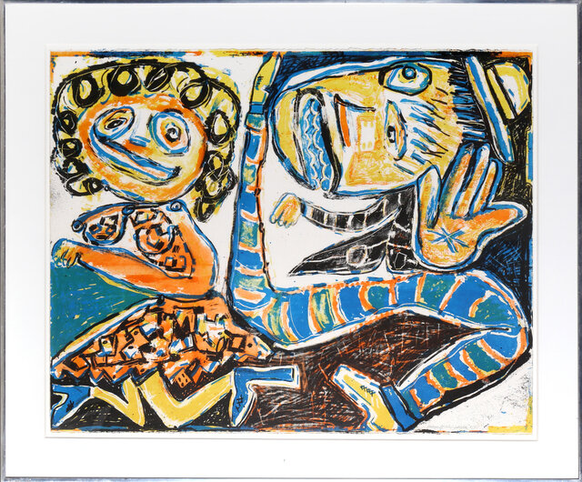 George Macneil George McNeil | Dancing Faces (ca. 1984) | For Sale | Artsy