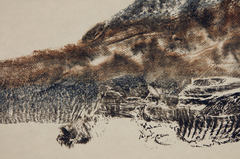 Simryn Gill | Naga Doodles #40-5 (Malayan python) (2017) | Artsy