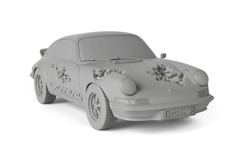 Daniel Arsham | Eroded Carrera RS Porsche (2021) | Available for Sale |  Artsy