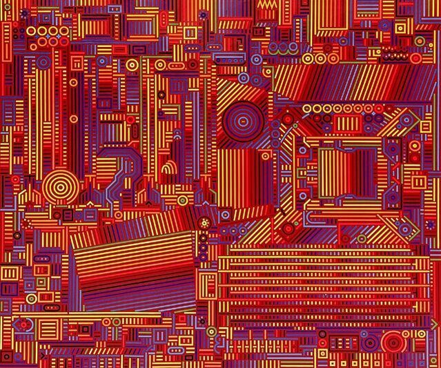 Lu Xinjian 陆新建 | Matrix / 2010 Asus_Rampage_III_Extreme_F (2024) | Artsy