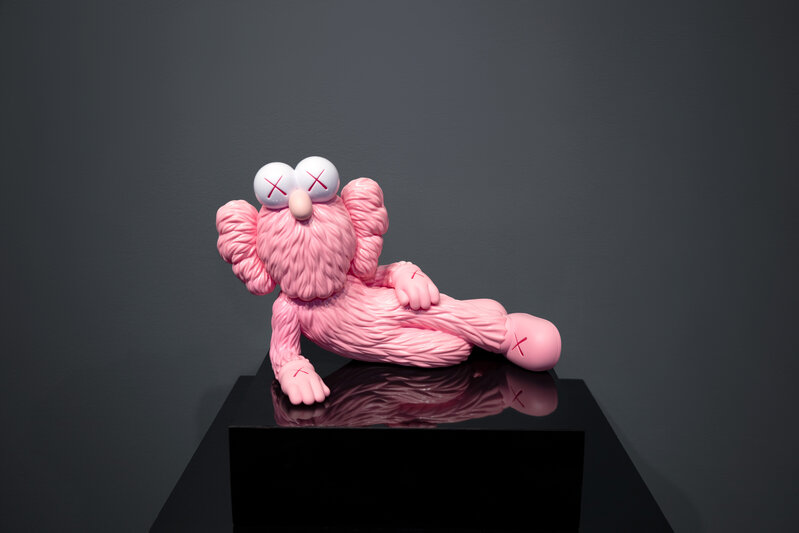 KAWS | 'KAWS: TIME OFF' Pink Vinyl Figure (2023) | Available for Sale |  Artsy