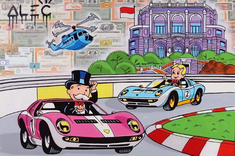 Alec Monopoly on X: 💲Three sources of inspiration for my Art, Richie,  Hermes and Alexa💲 / X