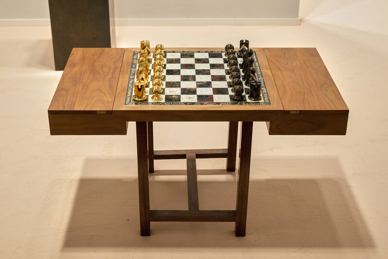 Man Ray Chess Set - Board and Pieces