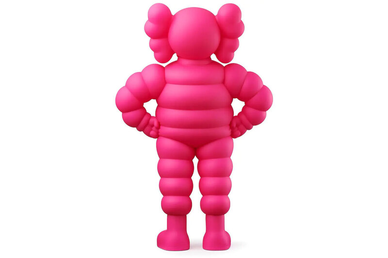 The 2026 Kaws Art Collection Chum Vinyl Figure in Red