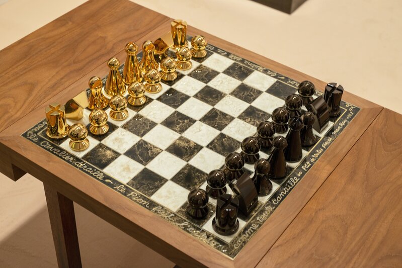 Man Ray Chess Set - Board and Pieces