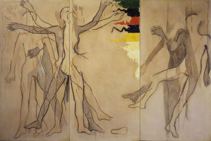 Mario Schifano | The Body in Motion and in Equilibrium (Corpo in moto e in equilibrio) (1963) | Artsy