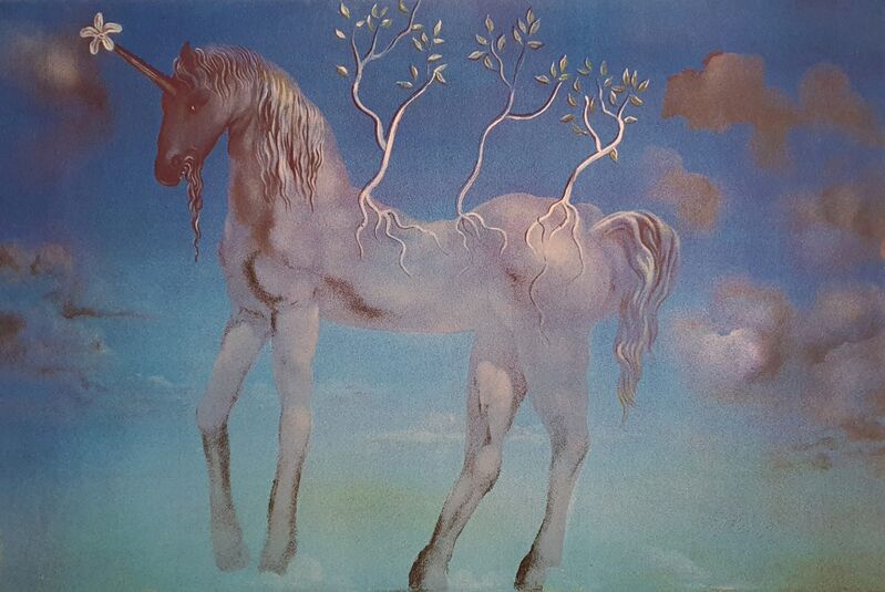 L’unicorn Allègre — Salvador Dalí