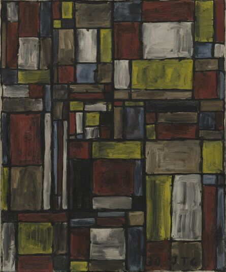 Joaquín Torres-García, ‘Estructura en color (Color structure)’, 1930