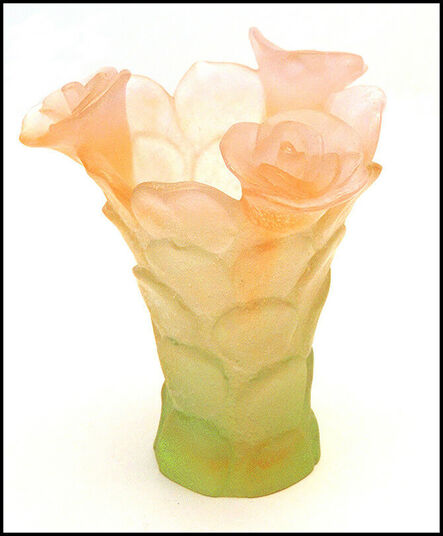 Daum, ‘Rose Vase’, 20th Century