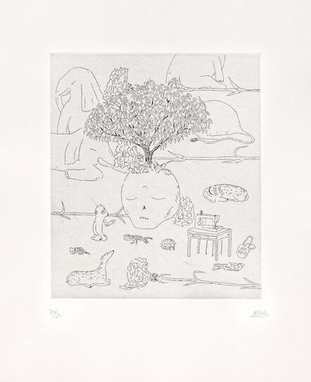 Atsushi Kaga, ‘Peach tree’, 2023