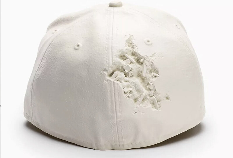 Daniel Arsham, Modern Artifact 001 NY Yankees Hat (2021)