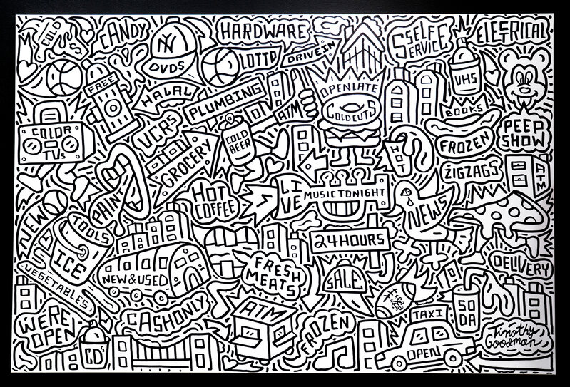 Tim Goodman Drawing Timothy Goodman | NYC For Sale (2023) | Available for Sale | Artsy