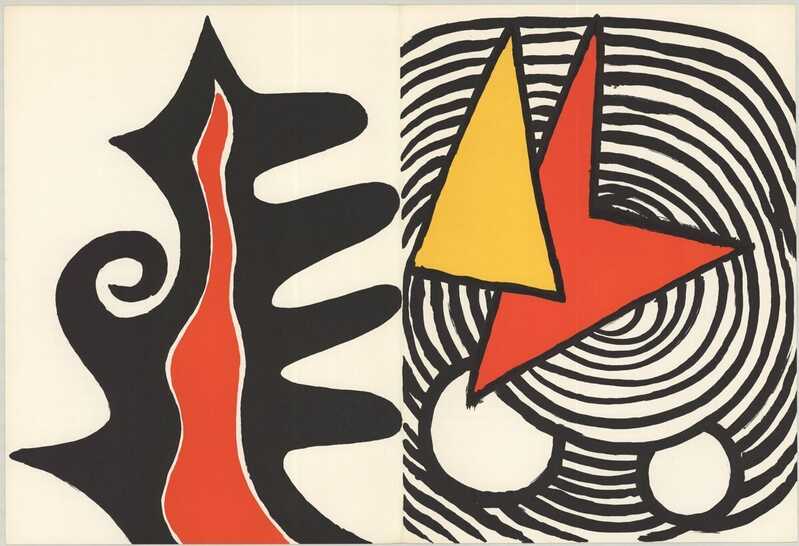 Alexander Calder | Retour au mobile (from DLM 201) (1973) | Artsy alexander-calder-retour-au-mobile-from-dlm-201-1973-artsy