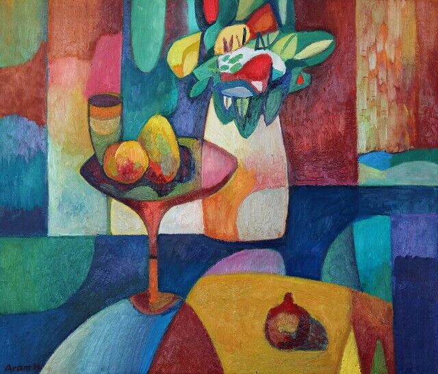 Aram Hakobian Joyful StillLife (2023) Artsy