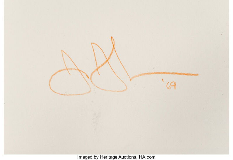 Jasper Johns | Figure 9 (1969) | Artsy