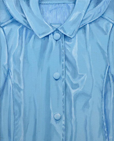Hannah Knox, ‘Pale Blue Raincoat’, 2023