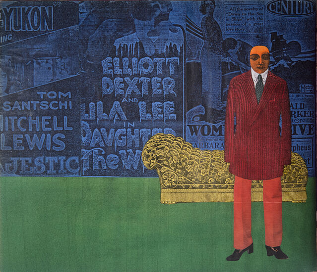 Larry Lew Larry Lewis | untitled - page from collage book (ca. 1970) | Available ...