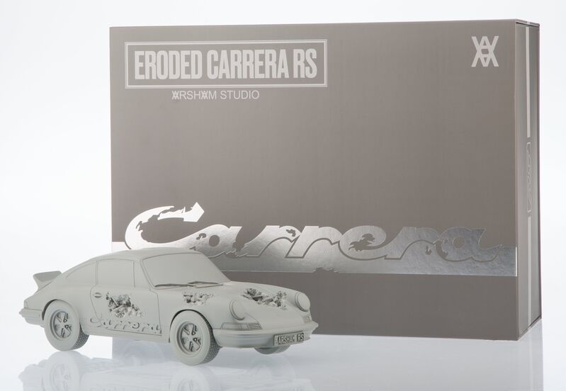 Daniel Arsham | Eroded Carrera RS (Grey) (2021) | Artsy