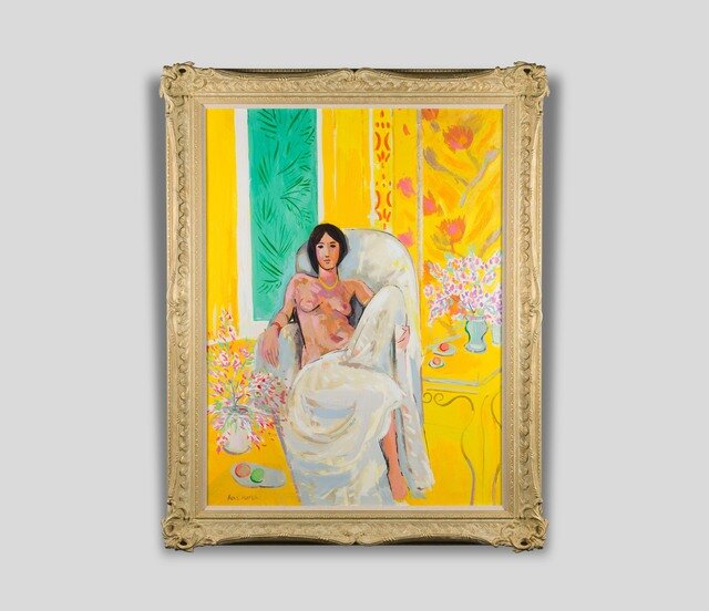 John Myatt Yellow Odalisque Henri Matisse 2012 Art Prints Artsy john-myatt-yellow-odalisque-henri-matisse-2012-art-prints-artsy