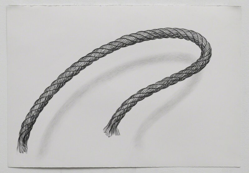 Claudia Parducci, Rope Drawing, Day 25 (2019)