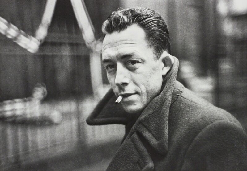 Portrait Of Albert Camus Photograph by French School - Fine Art