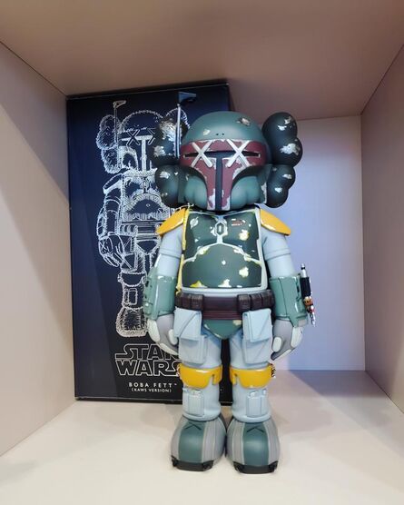 KAWS - Figurine peinte en vinyle 'STAR WARS BOBA FETT' de KAWS, 2013 En  vente sur 1stDibs