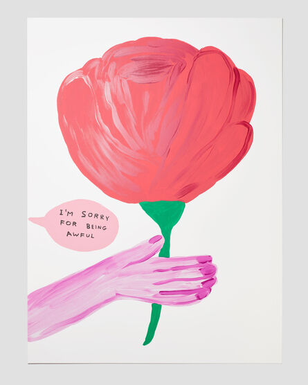 David Shrigley, ‘I'm Sorry For Being Awful’, 2018