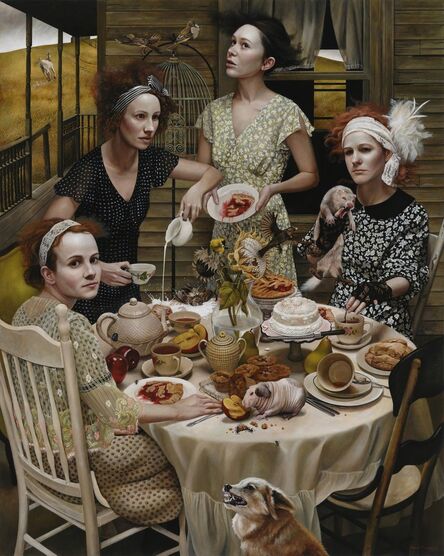 Andrea Kowch, ‘An Invitation - 1st Limited Edition Framed Hand Signed Print’, 2019