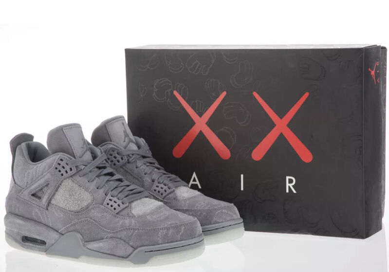 KAWS, X MoMA, KAWS X Nike, Nike | Jordan 4 Retro (Grey) | Available for Sale | Artsy