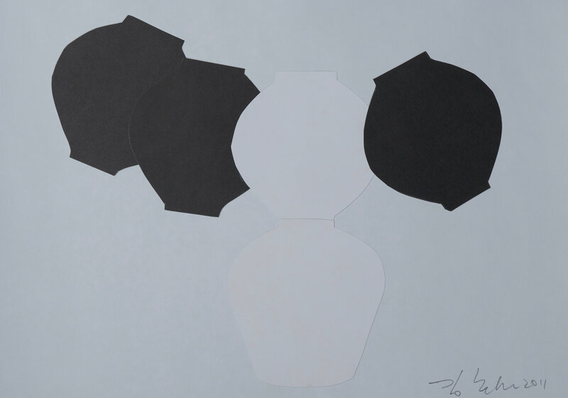 Hyosun Kim, Blossom Moon Jar Drawing 10 (2011)