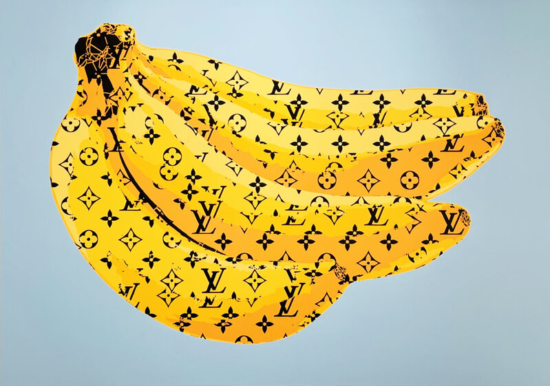 Louis Vuitton Bananas  Pop art canvas, Fashion wall art, Fashion