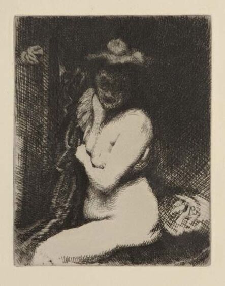 Albert Besnard, ‘Etude de nu / La toilette (The Bath)’, 1905