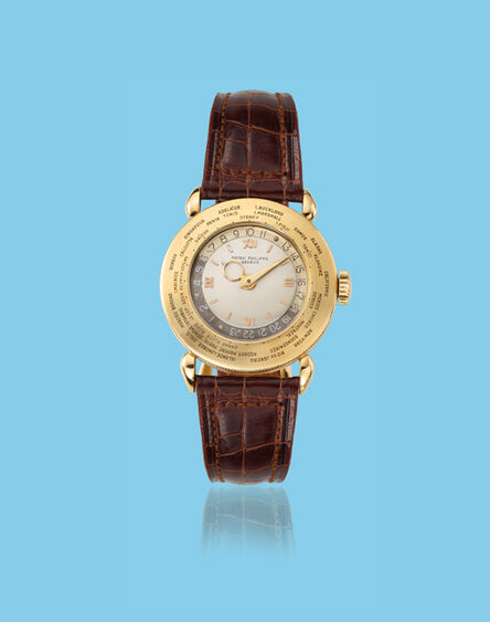 Patek Philippe, ‘Yellow gold "World Time" wristwatch, ref. 1415’, ca. 1950
