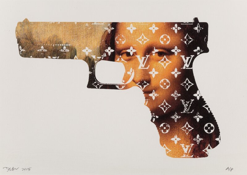 Louis Vuitton Gun Painting by Street Art - Fine Art America