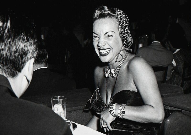 Murray Garrett Carmen Miranda Filled With Enthusiasm As She Attends A Big Time Party At The Bel Aire Hotel Ca 1955 Artsy