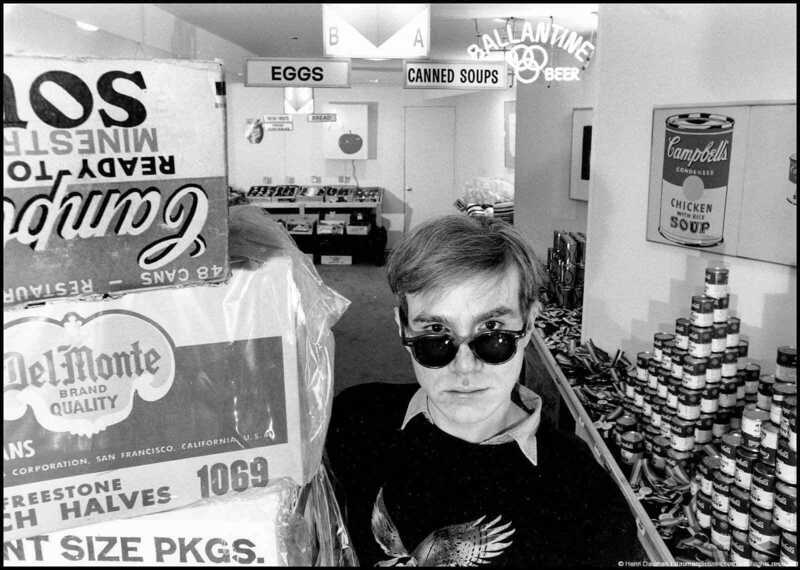 Henri Dauman | Andy Warhol, Pioneer of “Supermarket” Pop Art, NYC, 1964  (ca. 1964) | Artsy