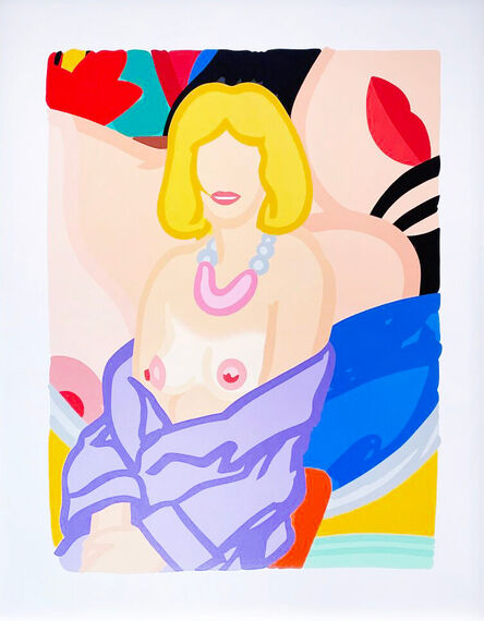 Tom Wesselmann, ‘Claire Sitting with Robe Half Off (Vivienne)’, 1993