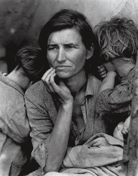 Dorothea Lange, ‘Migrant Mother, Nipomo, CA’, 1936