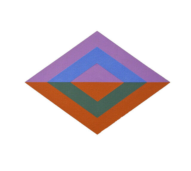 Nested Diamond Ronald Davis | Nested Diamond (2001) | Available for Sale | Artsy