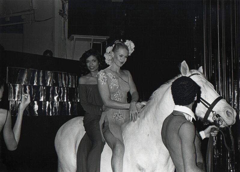 Eric Kroll | Bianca Jagger birthday party at Studio 54 (1977) | Available  for Sale | Artsy