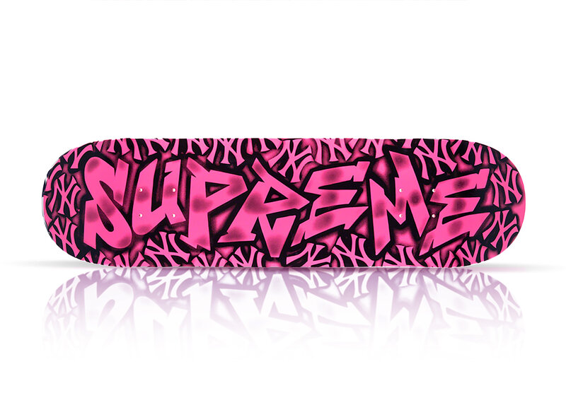 Supreme, 'Yankees Airbrush' (pink) (2021), Available for Sale