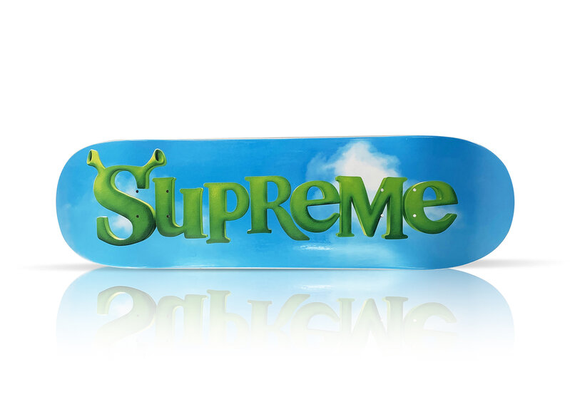 Supreme Shrek Skateboard Deck - Black for Women