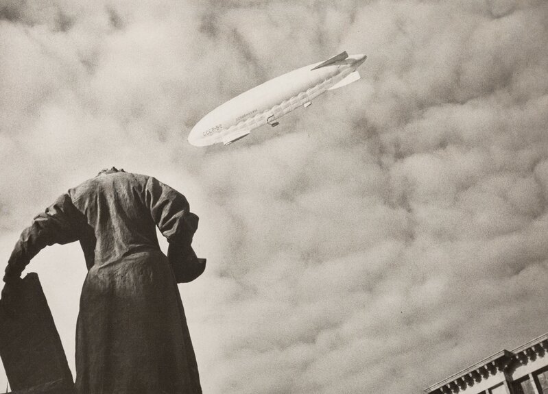 Soviet Dirigible Yakov Khalip | The New Soviet Dirigible over the Streets of Moscow ...