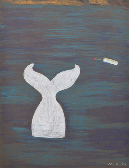 Shuvinai Ashoona, ‘untitled (whale tail)’, 2011
