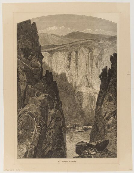 Thomas Moran, ‘Palisade Canon’, 1874