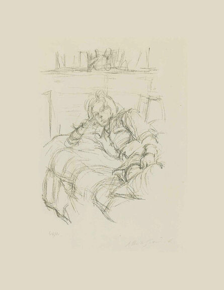 Alberto Giacometti, ‘Reclining Woman’, 1960