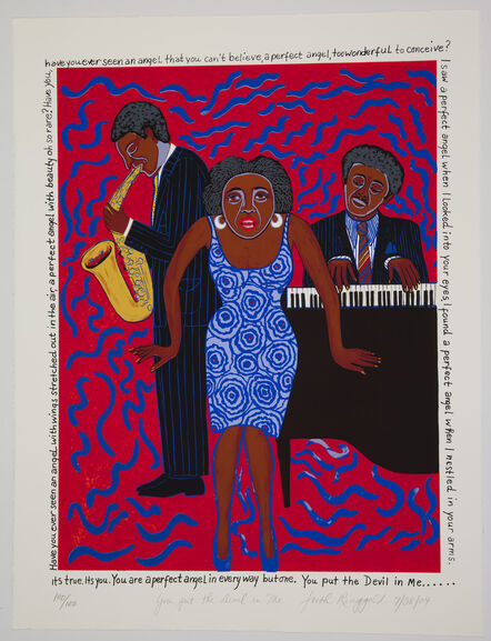 Faith Ringgold, ‘Mama Can Sing:  You Put the Devil in Me ’, 2004