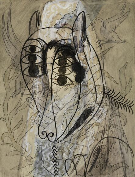 Francis Picabia, ‘Untitled (Espagnole et agneau de l’apocalypse [Spanish Woman and Lamb of the Apocalypse])’, 1927-1928